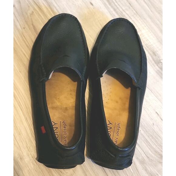 Marc Joseph New York Men\'s Leather Driving Penny‎ Loafers Size 10 MJNY 1528-BG main image 5